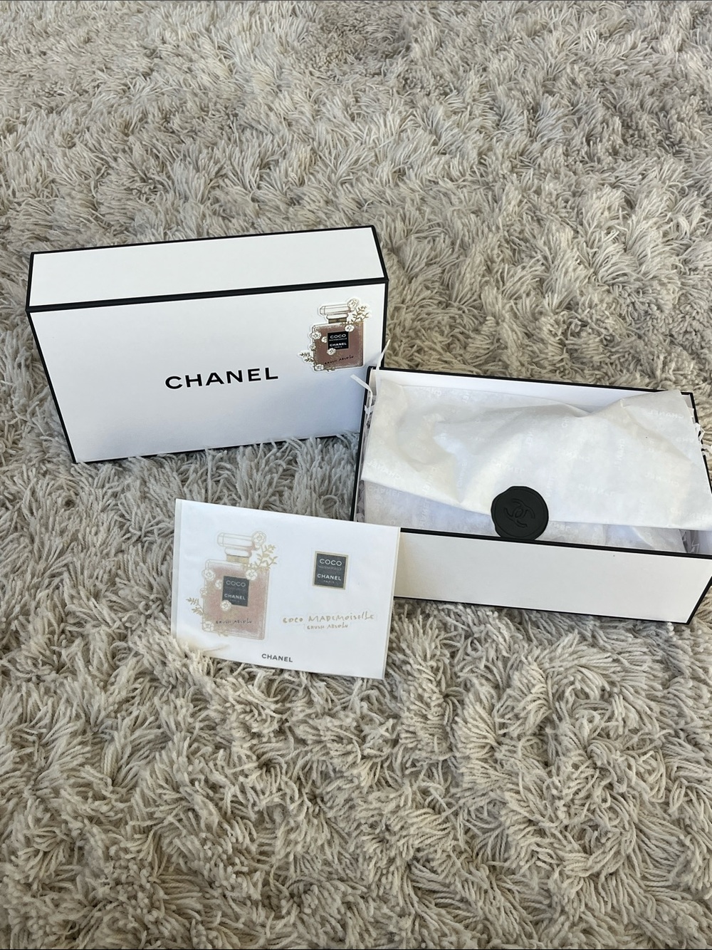 Chanel-Box, Stuffing & Stickers - Picture 2 of 13